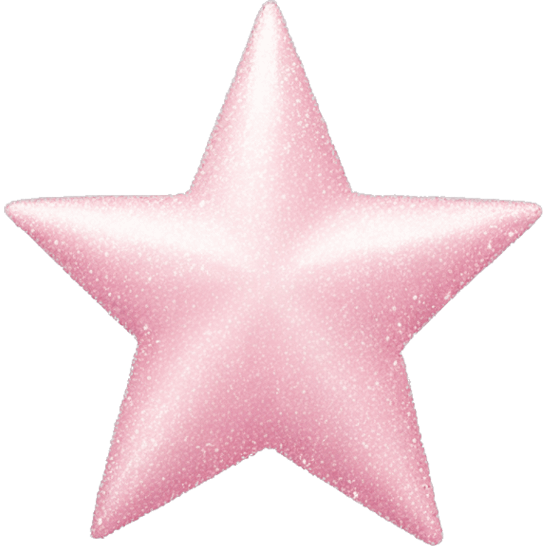 pale pink star sparkle emoji