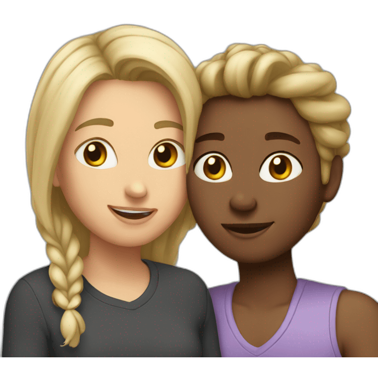 couple lesbien emoji