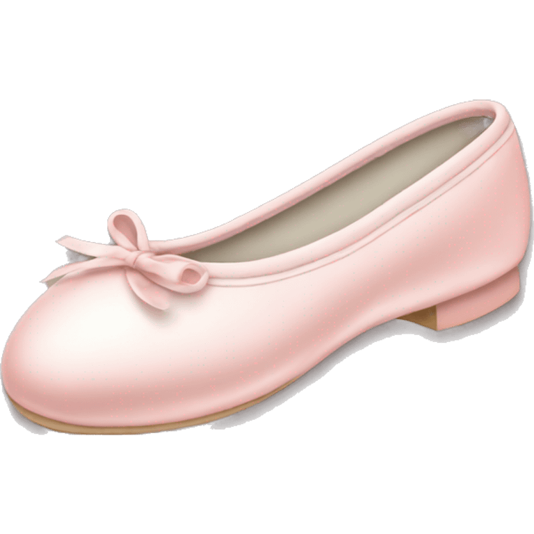 Pale pink ballet shoes emoji