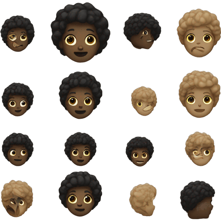 Black and beige aesthetic  emoji