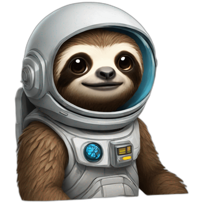 Space sloth emoji