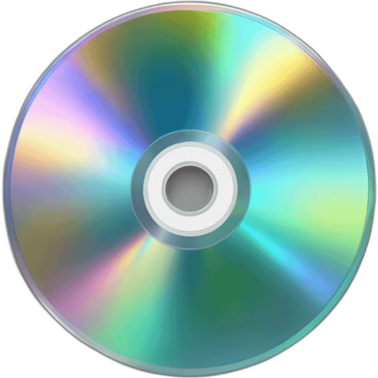 shiny cd disk emoji