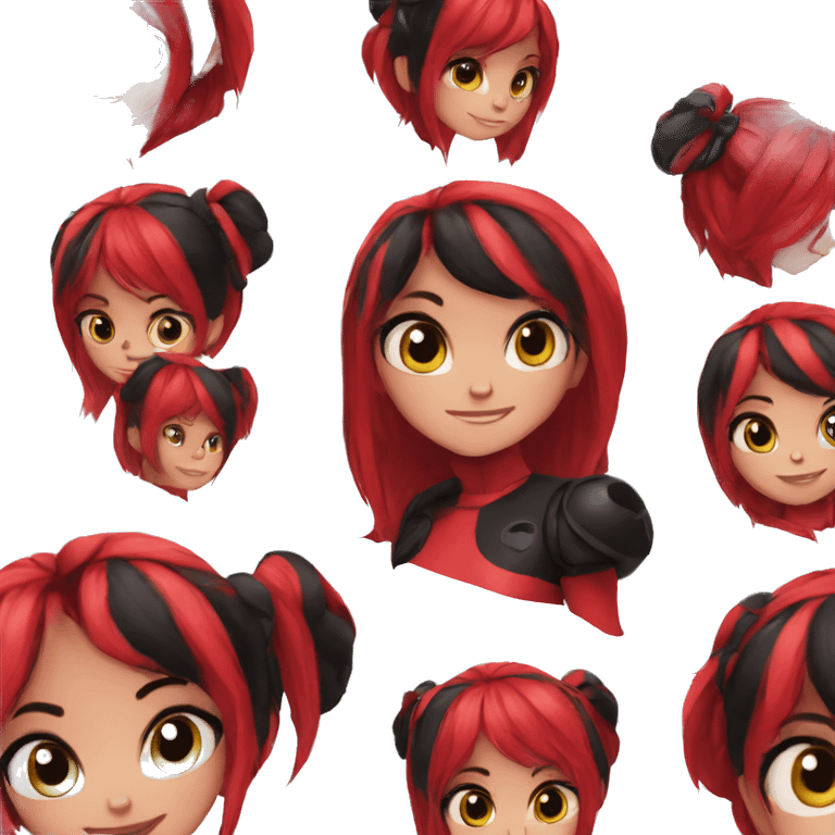 miraculous ladybug girl emoji