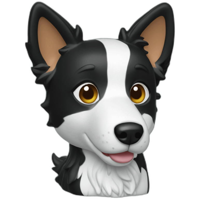 a Border collie funko pop emoji