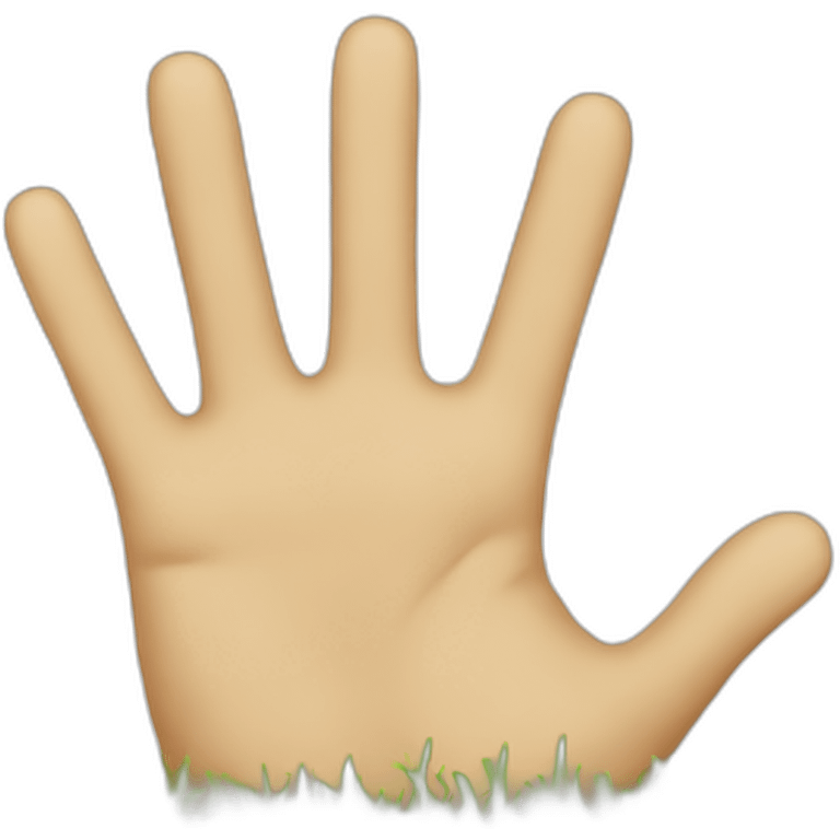 touch grass emoji