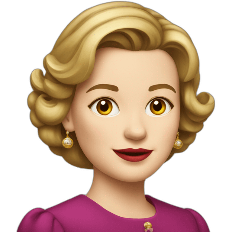 belgian Queen Mathilde emoji