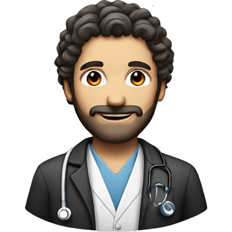 Jewish Doctor wearing yamaka  emoji