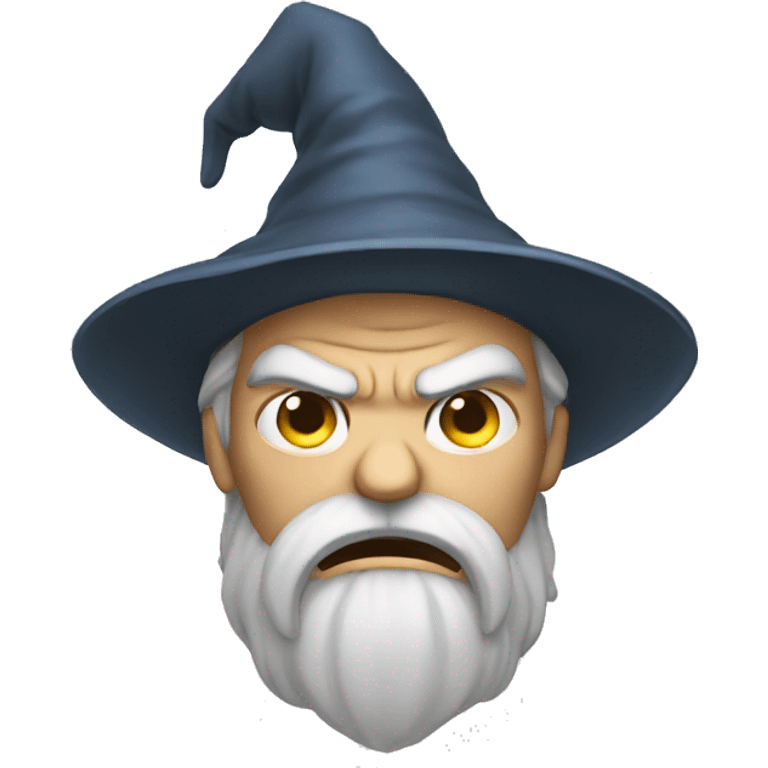 angry wizard emoji