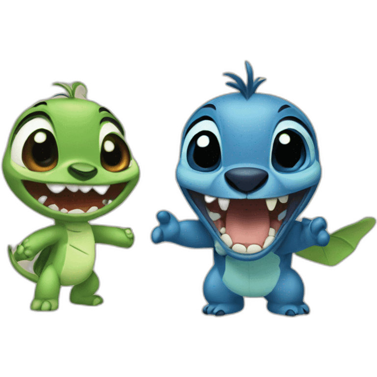 Stich e Lilo emoji