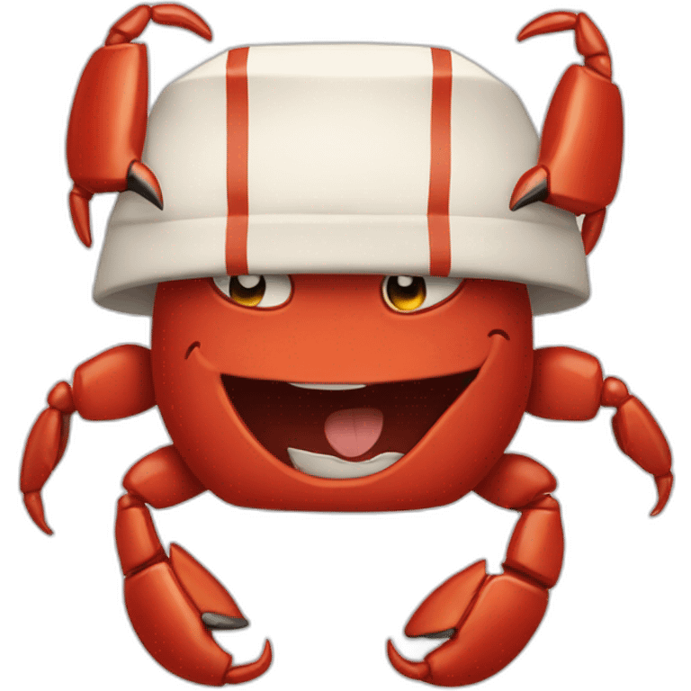 Crabe Boxeur emoji