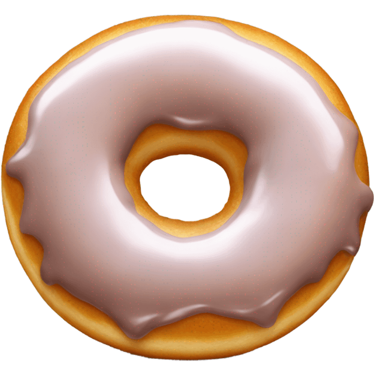 Glazed donut emoji