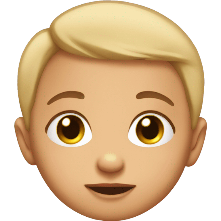 Cute baby  emoji