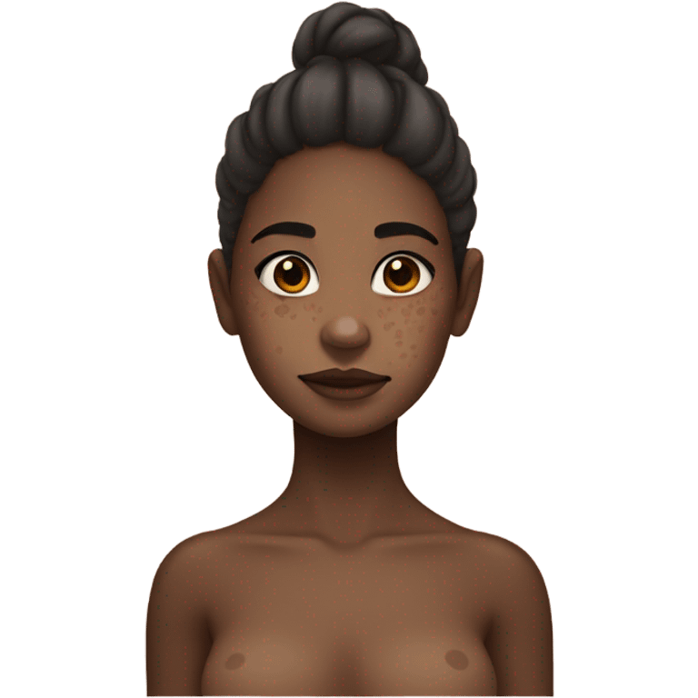 Hyperpigmentation girl emoji