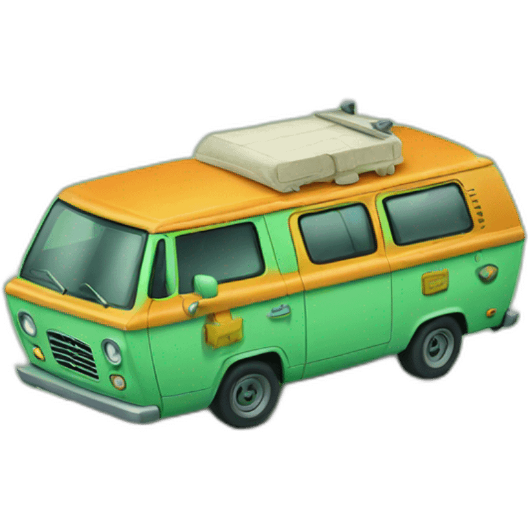 Mystery machine emoji