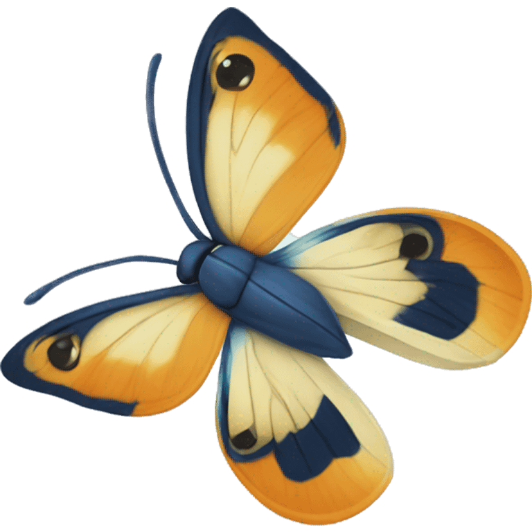 noeud papillon bleu marine emoji