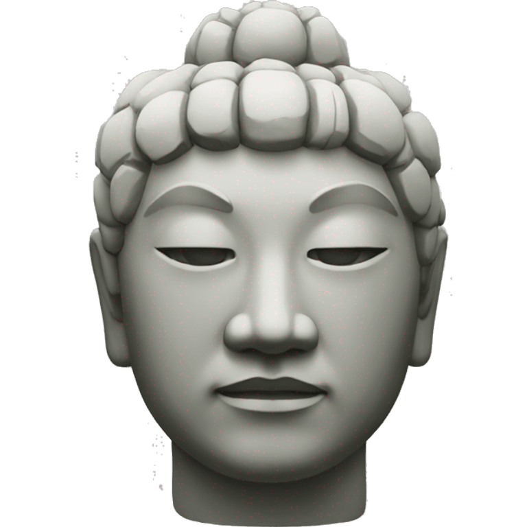 japanese stone statue emoji