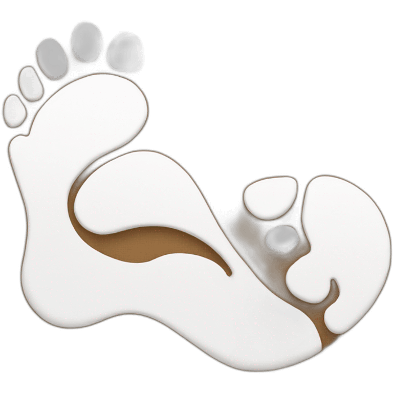 Maa laxmi footprint emoji