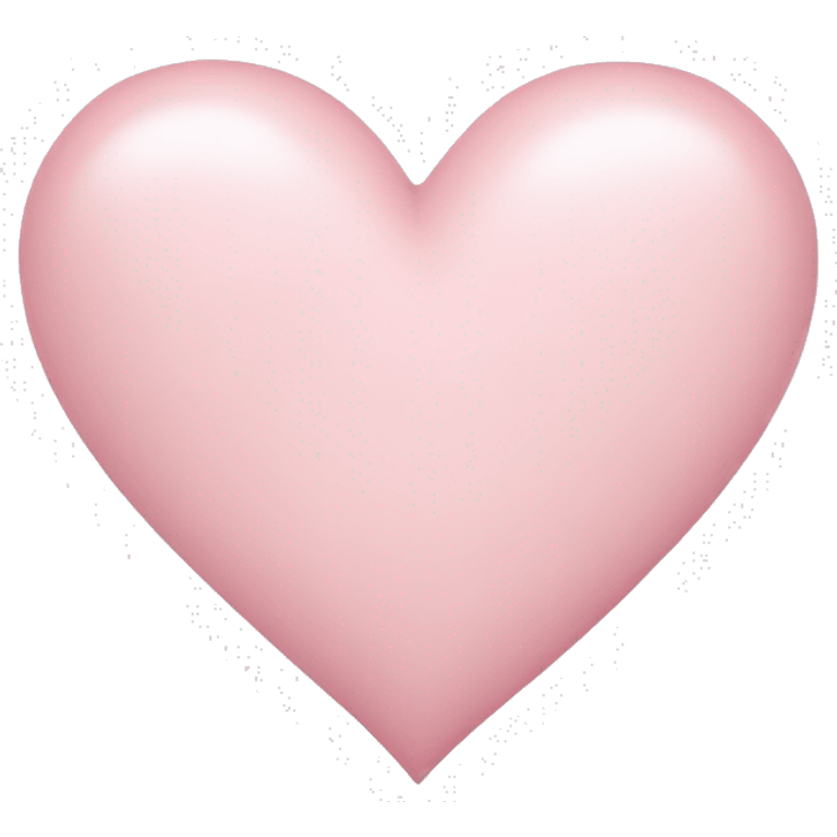 light pink heart emoji