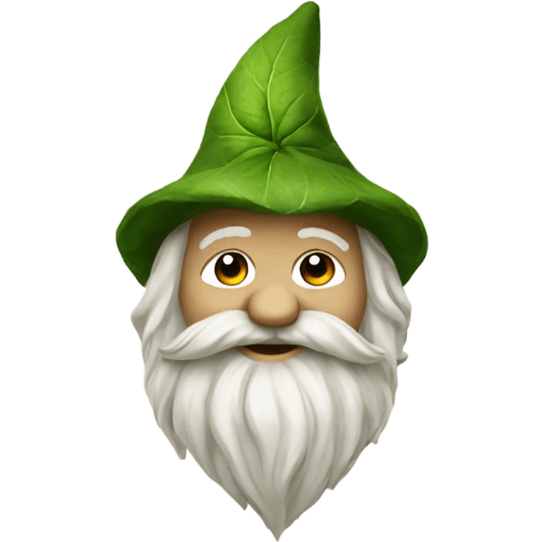 Weed leaf gnome emoji