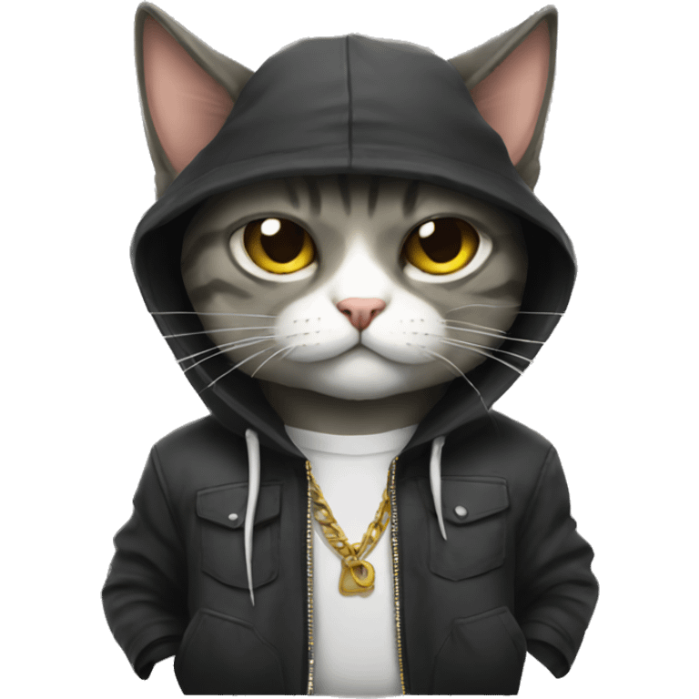 gangsta cat emoji