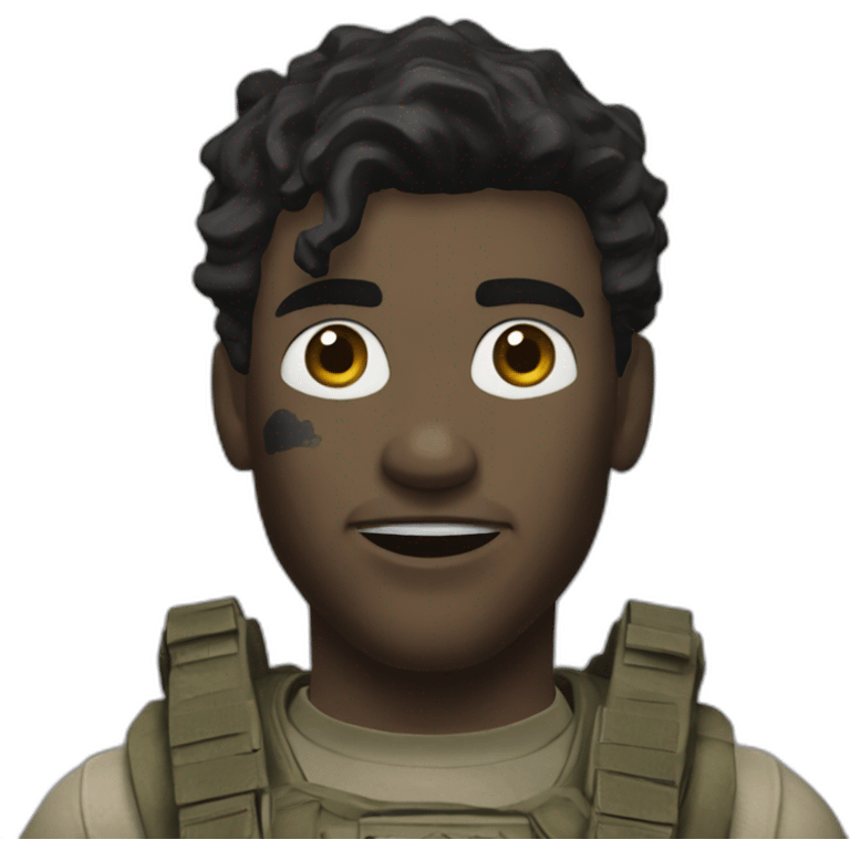 simon 'ghost' riley from call of duty emoji