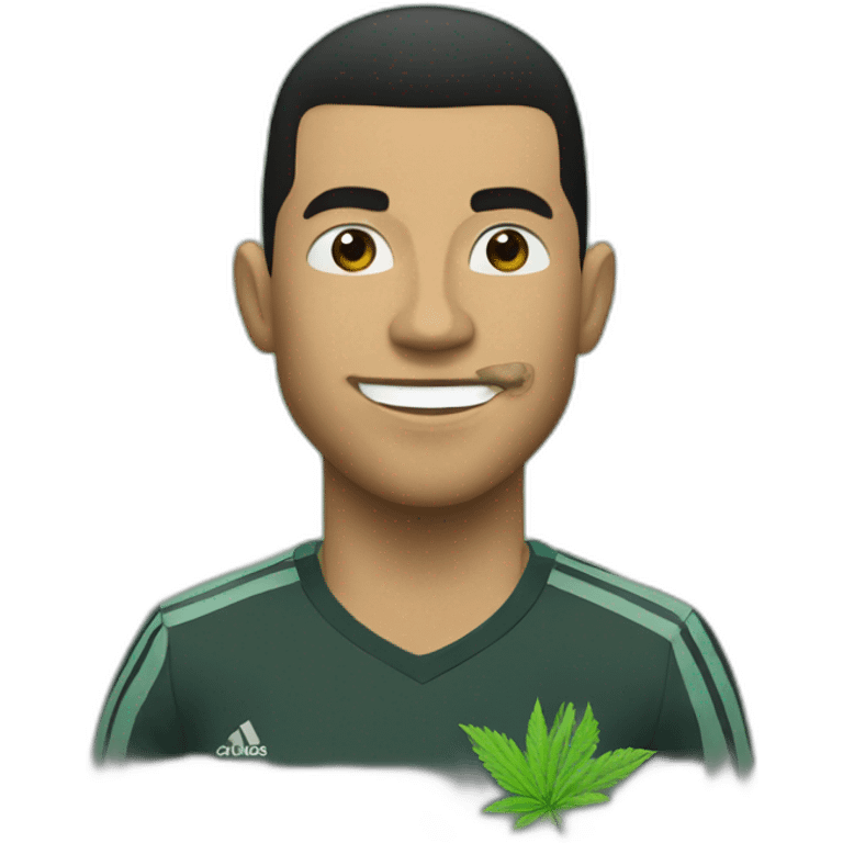 ronaldo smoke weed emoji