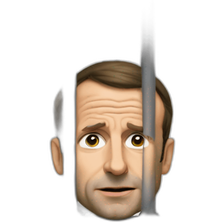 Emmanuel Macron en prison emoji