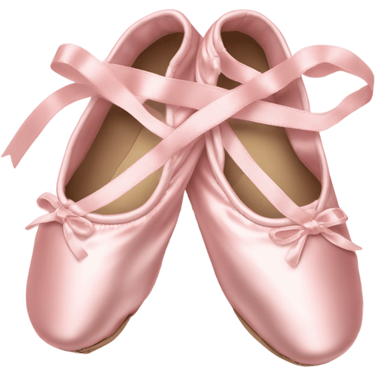 pastel pink ballet shoes emoji