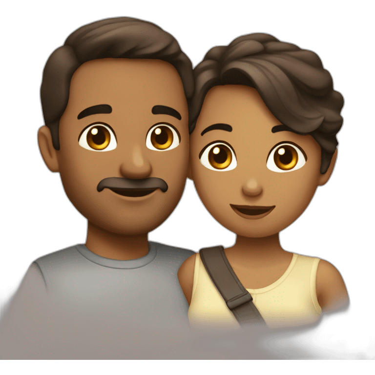 Amoureux et énervé emoji