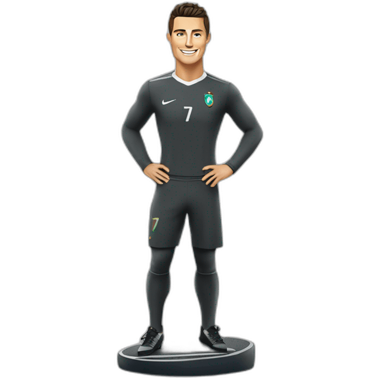 Cristiano Ronaldo sur un dromadaire emoji