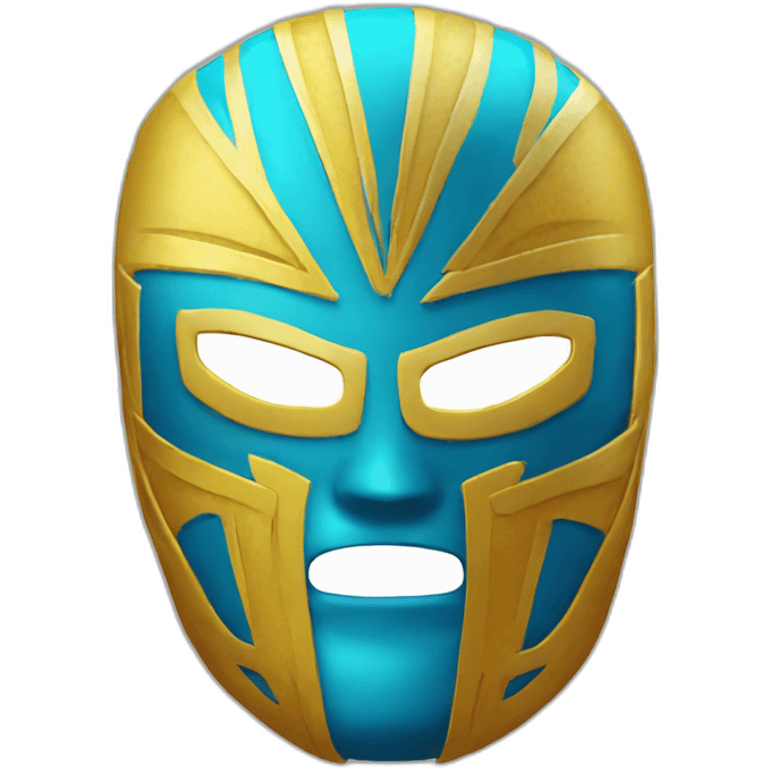 Lucha libre mask emoji