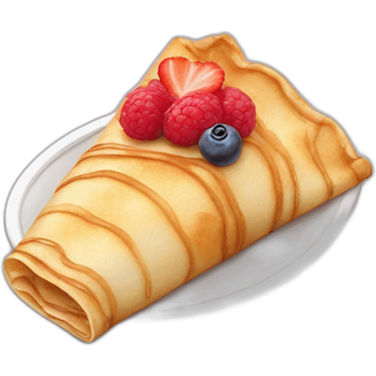 crepe au sucre emoji