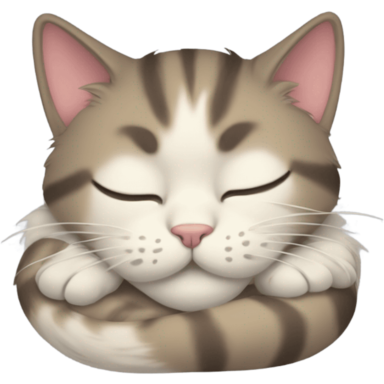 Cat sleep emoji