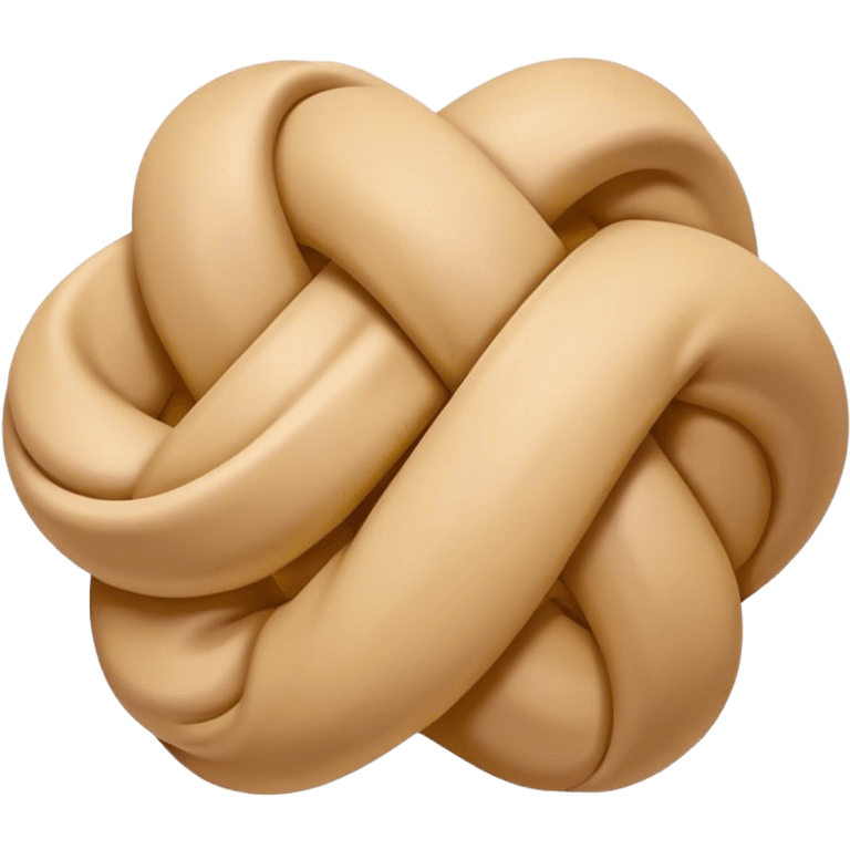 Noeud beige  emoji