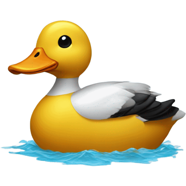 Racing Duck emoji