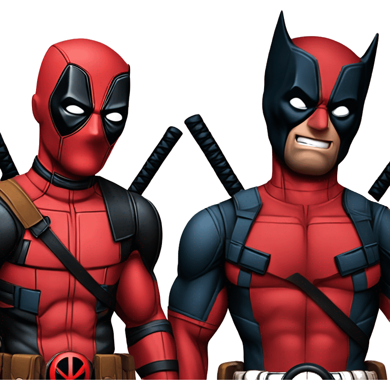 Deadpool and wolverine emoji