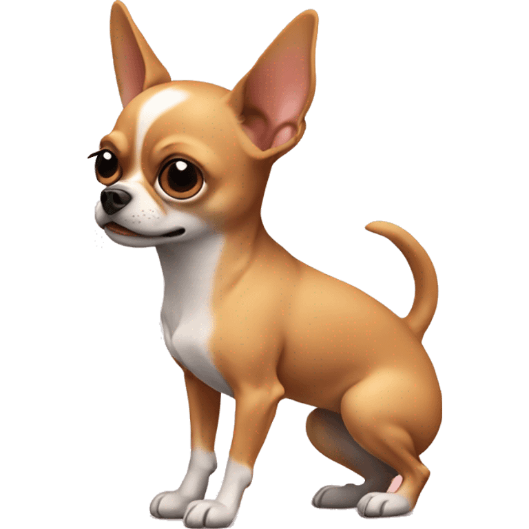 Chihuahua pooping emoji