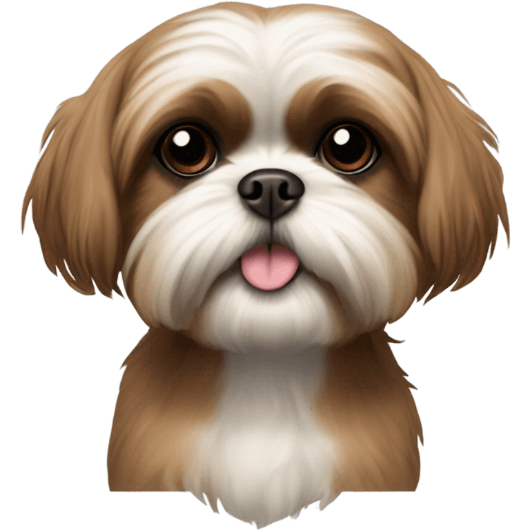 Brown shih tzu  emoji