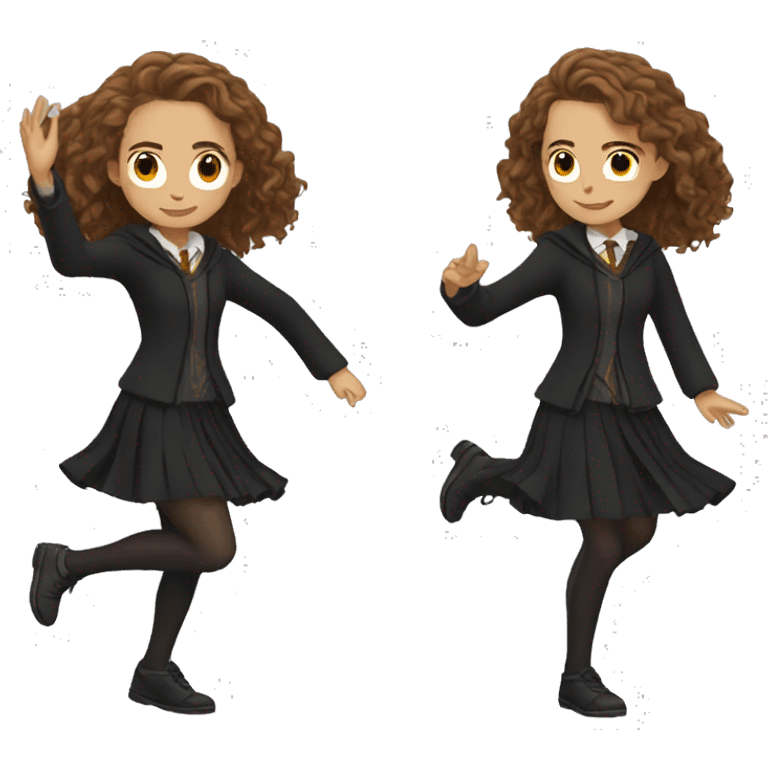 dancing hermione granger emoji