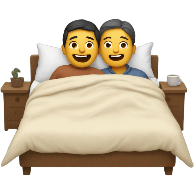 people in bed emoji