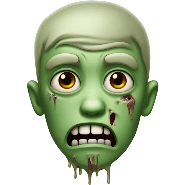 crying zombie emoji