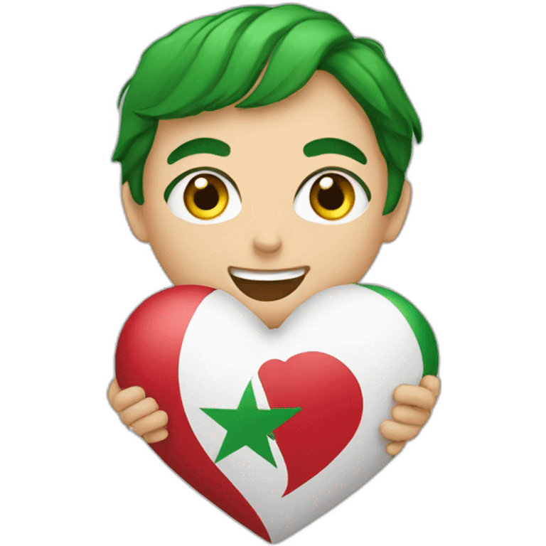 heart algeria emoji