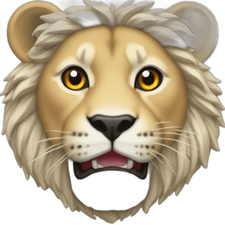 Three lions badge emoji