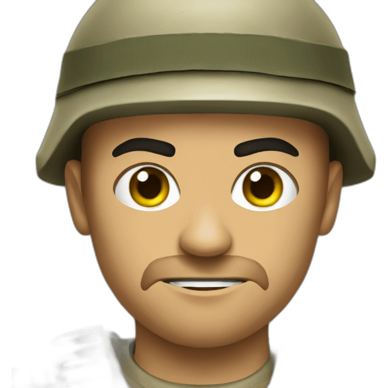 angry iraqi soldier emoji