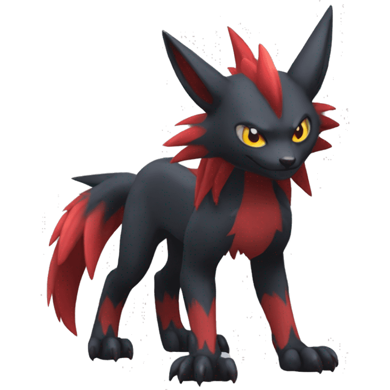 Nargacuga-Litten-Zoroark full body emoji