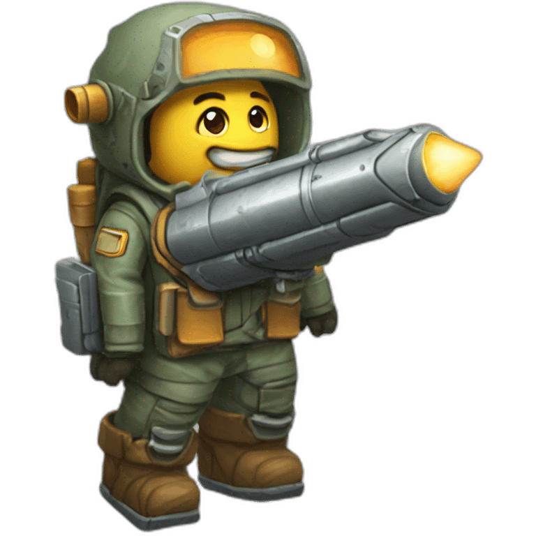 Rocket luncher - rpg emoji