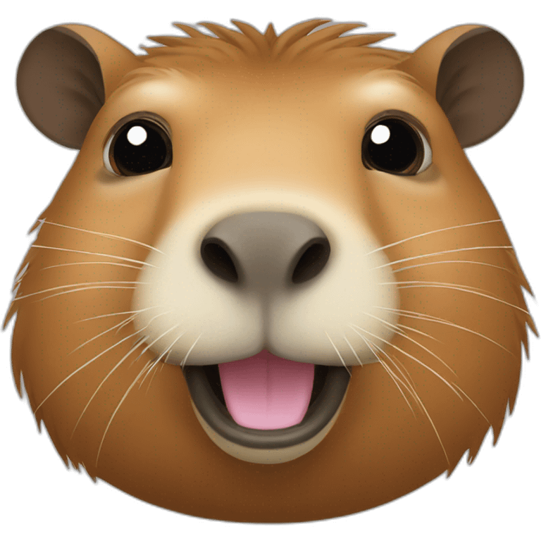 Capybara emoji