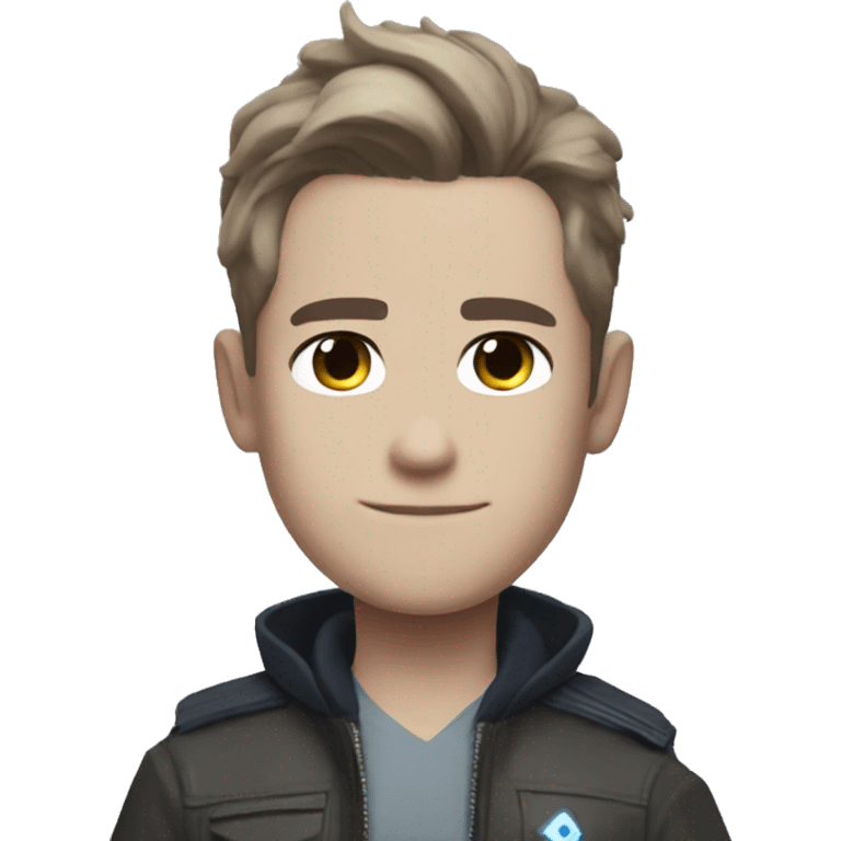 connor from detroit become human  emoji