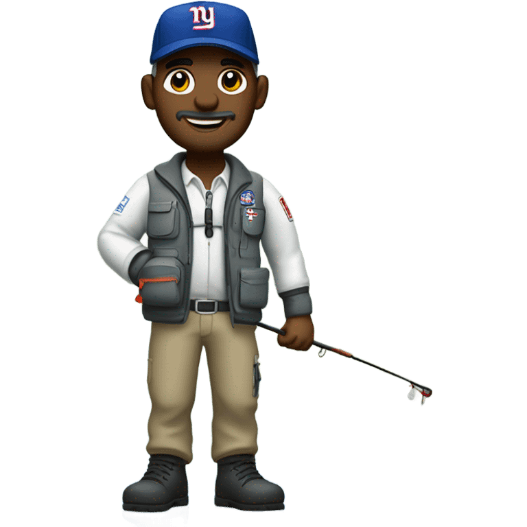 Anesthesiologist father husband flyfshing New York giants emoji