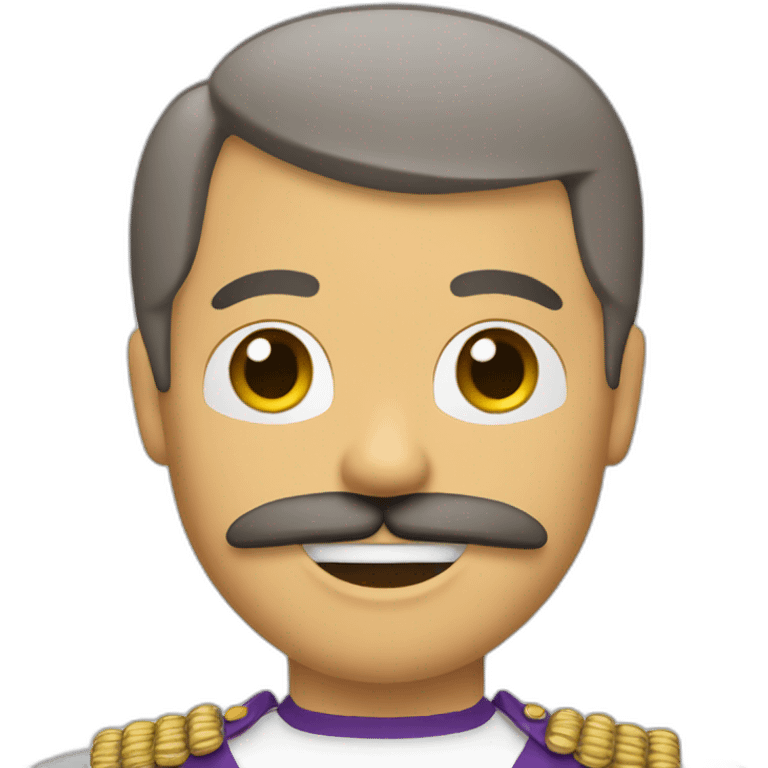 Je veux un emoji de Freddie Mercury emoji